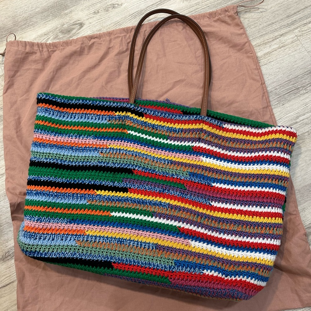Miu Miu Large Crochet Tote Bag - Picture 5 of 16